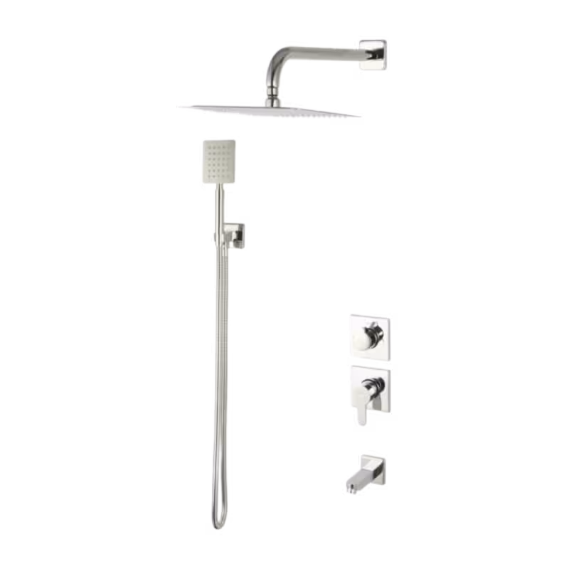 شیر دوش ویوات کلاس 1 توکار راسان مدل فلت