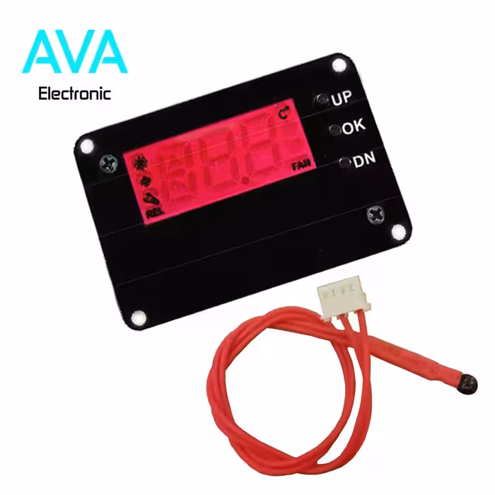 ماژول ترموستات دیجیتال با سنسور NTC و خروجی رله