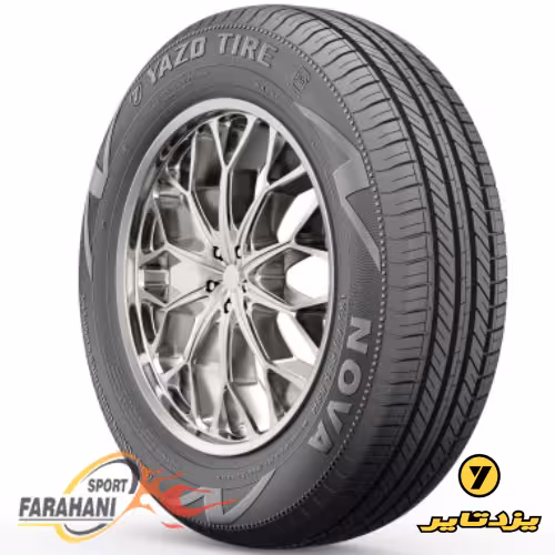 لاستیک یزد تایر سایز 185/65R15 مدل NOVA