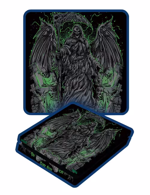 اسکین پی اس 4 اسلیم برند گیمآور طرح فرشته مرگ کد A