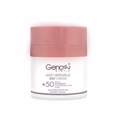 کرم ضد چروک ژنوبایوتیک مدل روز  50 حجم 30 میلی لیتر