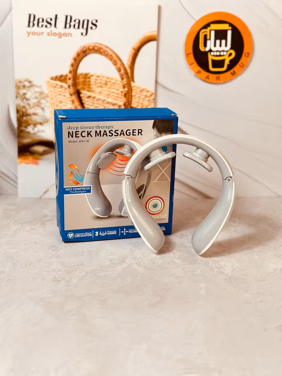 ماساژور فیزوترواپی عضلات و گردن کد J001-2C