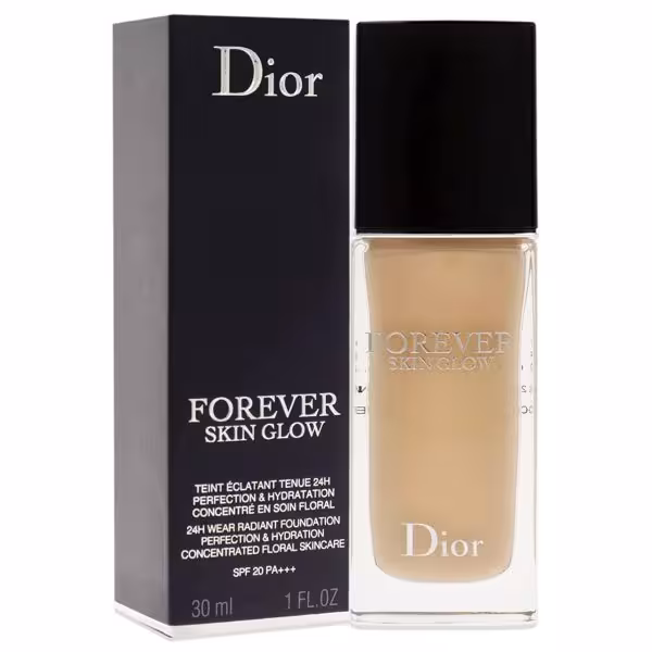 کرم پودر Dior  Forever Skin Glow  2.5n neutral پوستی صاف و یکدست دارای spf20 ساخت فرانسه