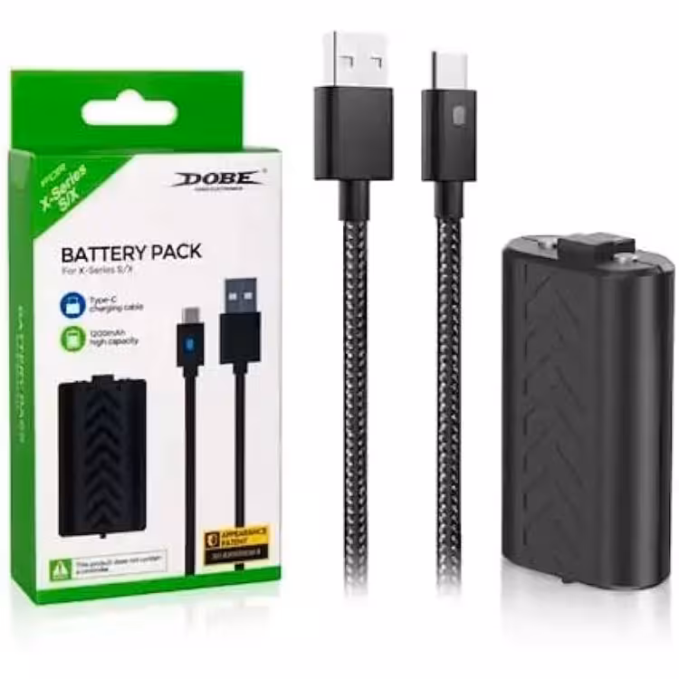 Dobe Controller Battery Pack for XBOX Series X/S – Black