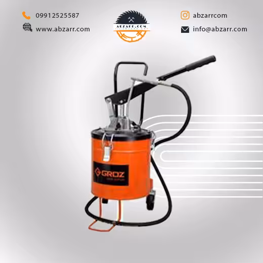 گریس پمپ سطلی 5کیلویی GROZ  BGP/5 (( اقساط یک ساله ))