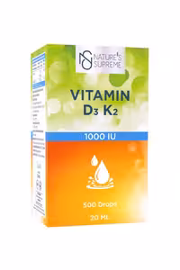 قطره ویتامین D3 K2 برند Natures Supreme