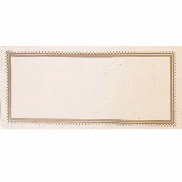 کاغذ تذهیب ابروباد چاپی کد Y962 (سایز 35*16)- بسته 5 عددی