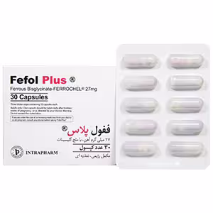 کپسول ففول پلاس 30 عدد