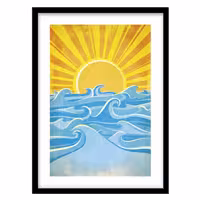 قیمت و خرید ‌‌‌‌‌‌‌‌‌‌‌‌‌‌‌‌‌‌‌‌‌‌‌‌‌‌‌‌‌‌‌‌‌‌‌‌‌‌‌‌‌‌‌‌تابلو دکوراتیو مدل پوستر مدرن دریا کد 2565