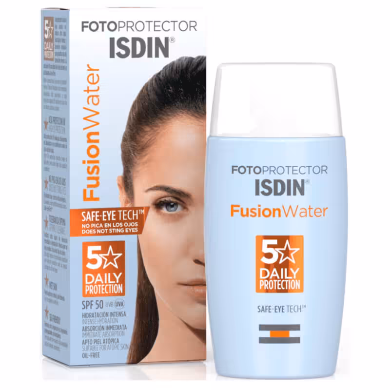 ضد آفتاب فیوژن واتر ایزدین Isdin fotoprotector fusion water SPF 50