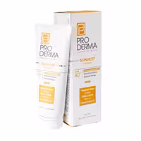 کرم ضد آفتاب مینرال بژ روشن SPF40 پرودرما مخصوص پوست حساس 40 میلی لیتر