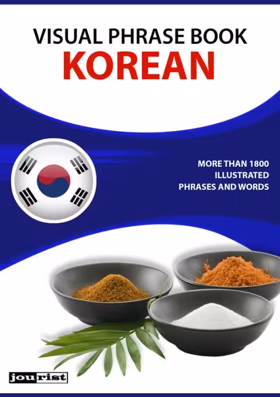 ویژوال فریز بوک کرین | کتاب کره ای Visual Phrase Book Korean