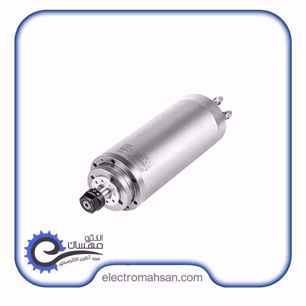 موتور اسپیندل 5.5کیلووات 18000 دور آب خنک سه فاز مدل GDK120-9-18Z-5.5-11 ساخت چین