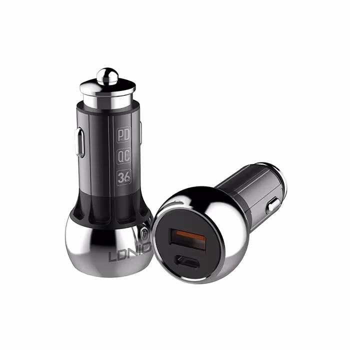 شارژر فندکی 38 وات الدینیو مدل C1