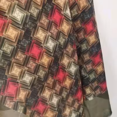 روسری طرحدار نخی زنانه