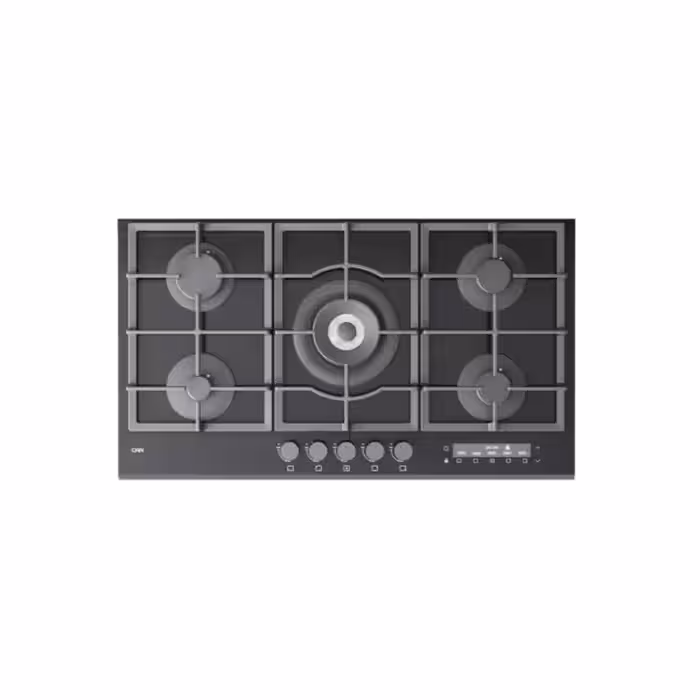 اجاق گاز شیشه ای 5 شعله کن مدل IGT502