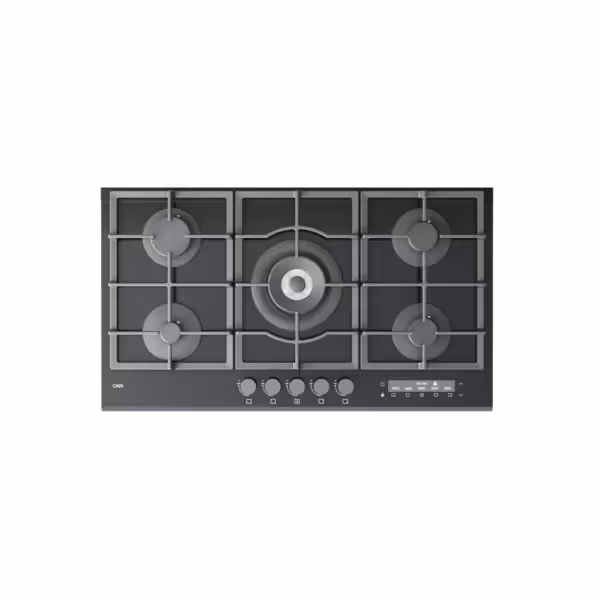 اجاق گاز شیشه ای 5 شعله کن مدل IGT502