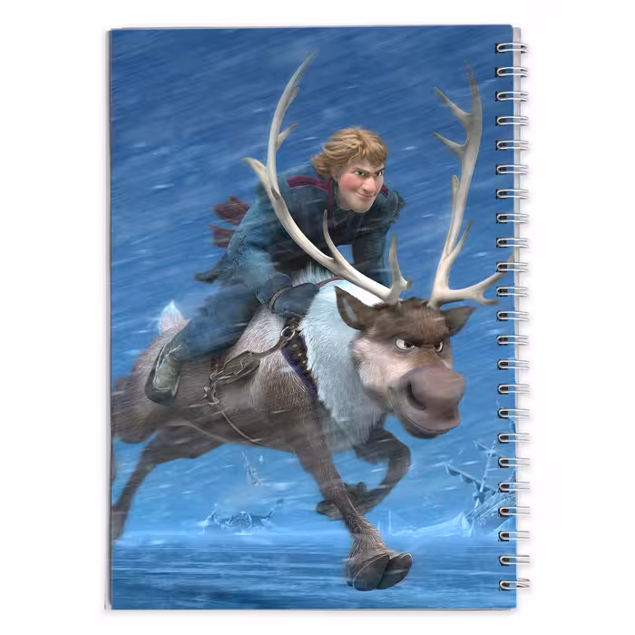 دفتر مشق کارتون یخ زده