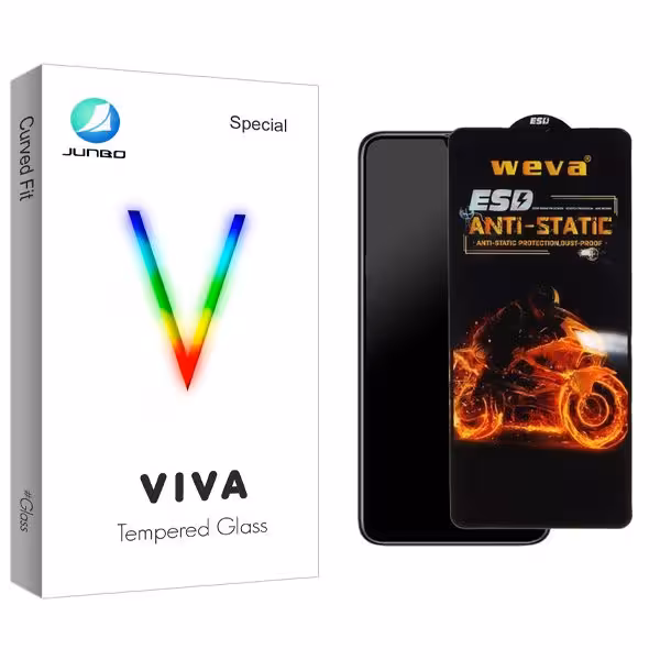 محافظ صفحه نمایش جانبو مدل Viva WevaESD مناسب برای گوشی موبایل ریلمی 10 5G/10s/10T/V3/V23/V11 5G/Q2i/Narzo 30A/10/10A/20/20A
