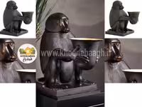 مجسمه مدل میمون چراغ دار