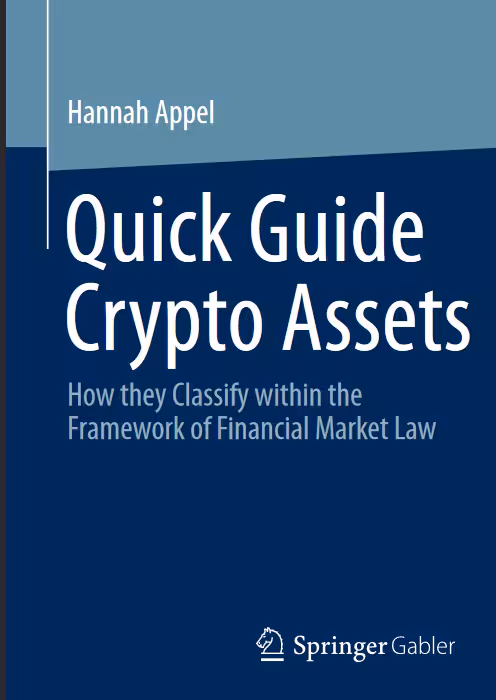 خرید و دانلود نسخه کامل کتاب Quick Guide Crypto Assets - Original PDF
