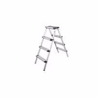 نردبان 4 پله دوطرفه آلمینیوم وارداتی