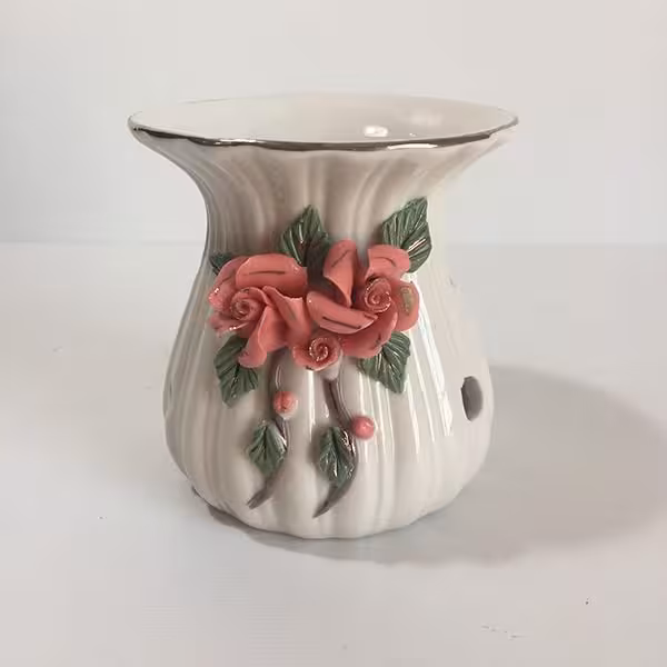 اسانس سوزگل چینی گلبهی Pink Orange Flower Oil Burner