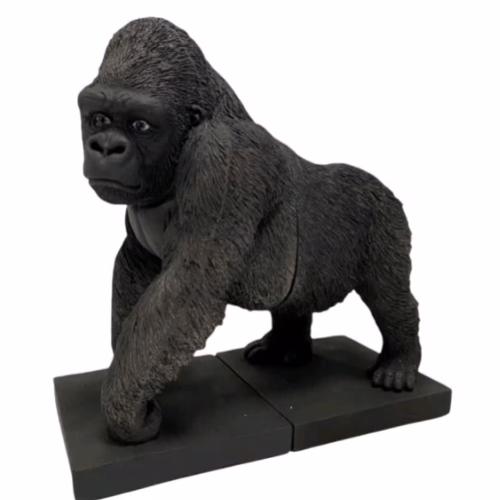 مجسمه و هولدر کتاب مدل گوریل مجموعه 2 عددی