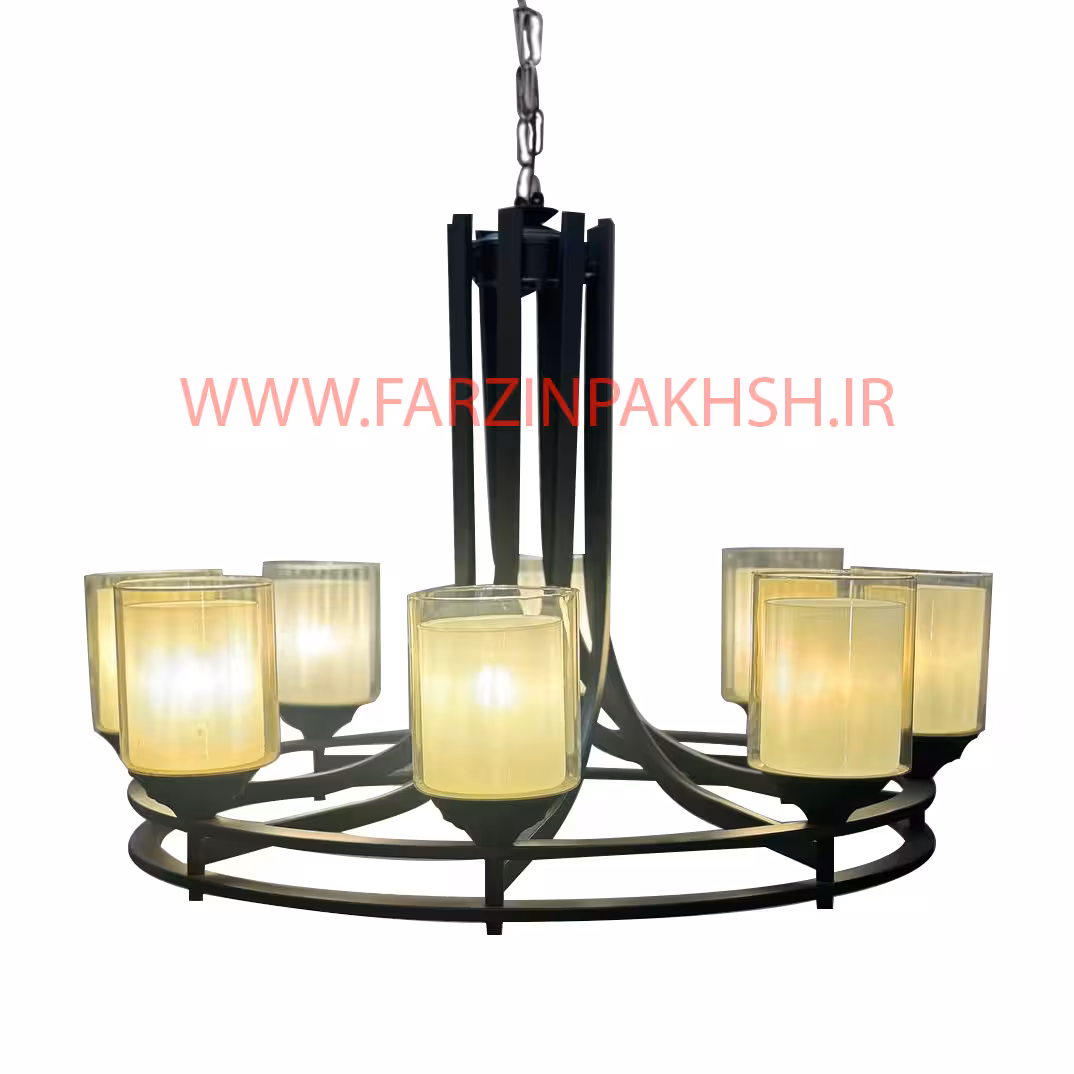 لوستر دورینگ 6 شاخه مدل PN00170