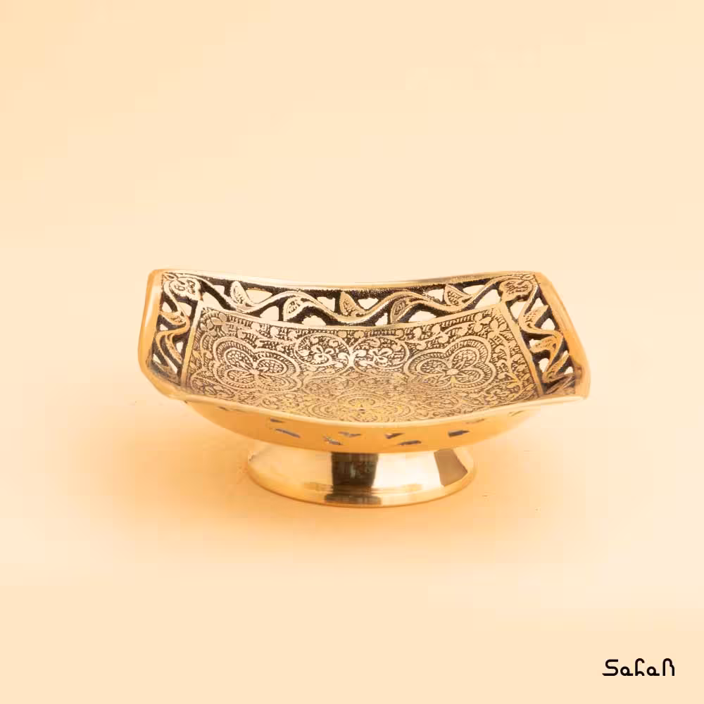 کاسه برنجی آنتیک مدل سلوی