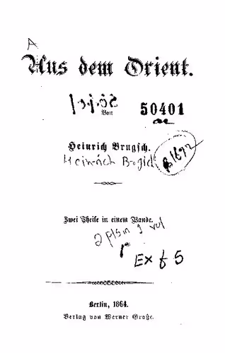 خرید و دانلود نسخه کامل کتاب Aus dem Orient