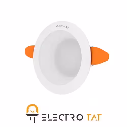 چراغ دانلایت توکار 14 وات با دیفیوز اکووات