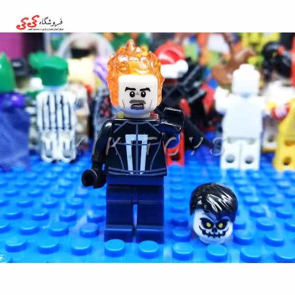 لگو ساختنی قهرمان خاص گوست رایدر LEGO Ghost Rider
