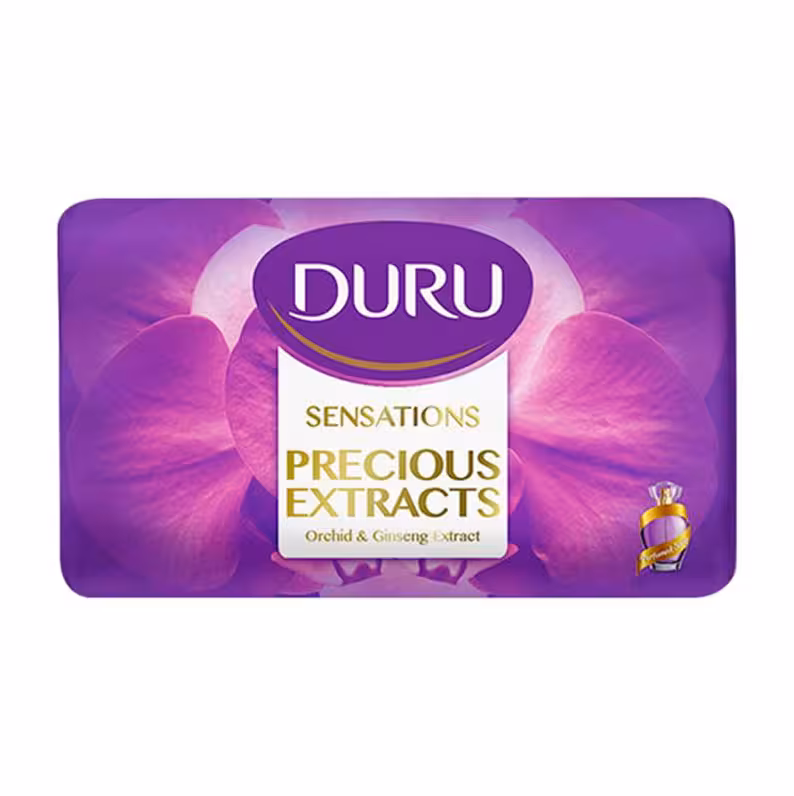 صابون دورو گل ارکیده و جینسینگ 90 گرم بسته 6 عددی