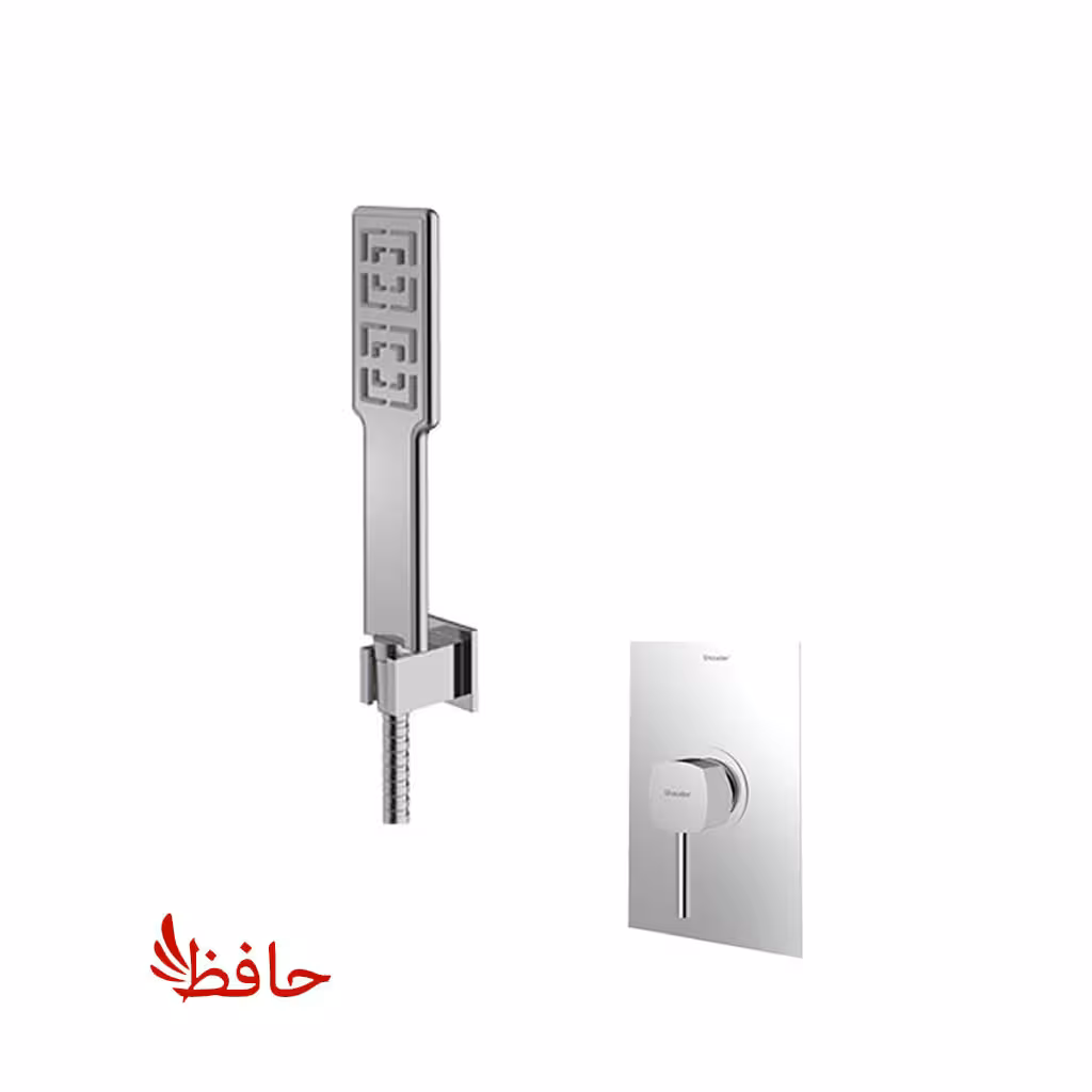 شیر حمام توکار شودر مدل رومر کروم مات تیپ 2 BRASS