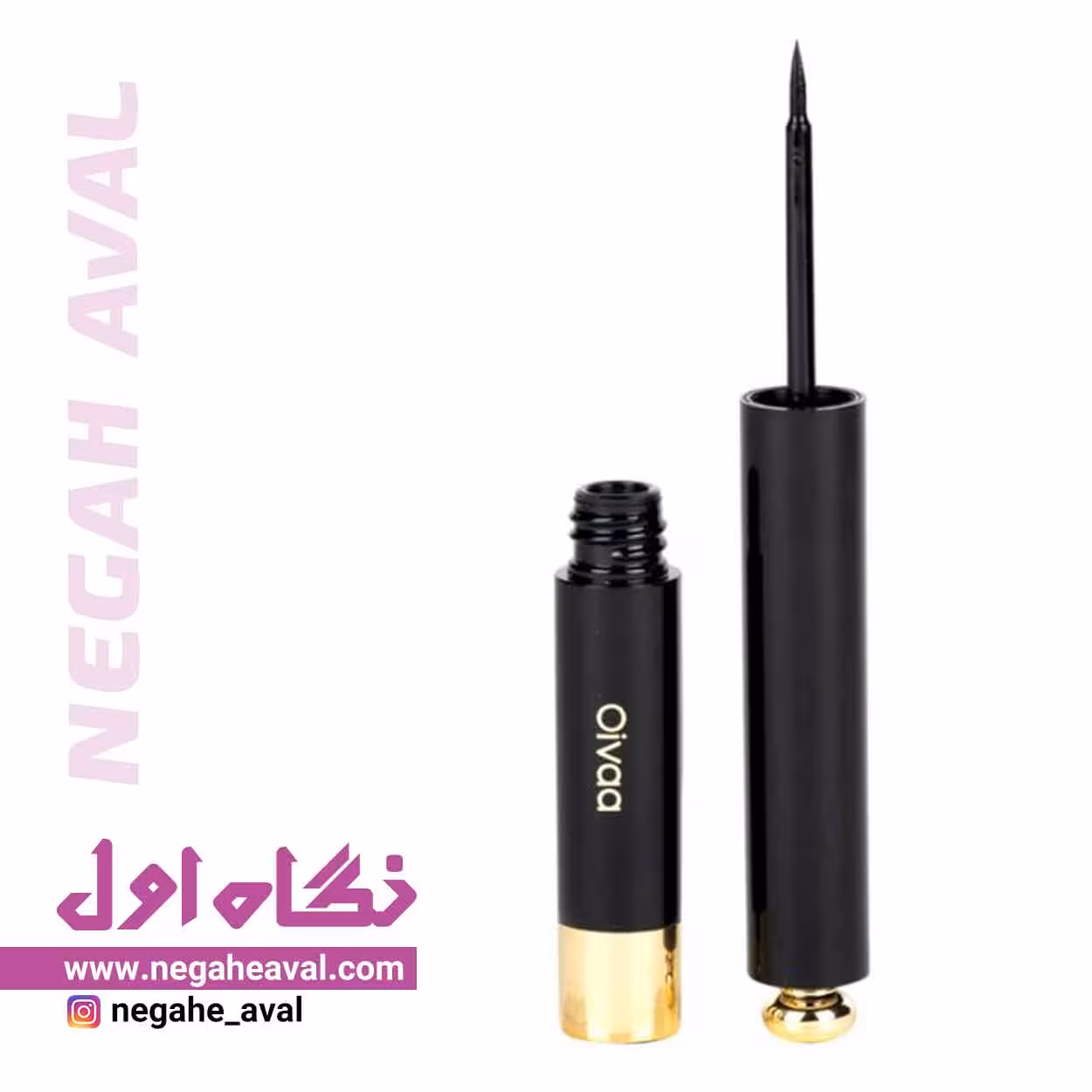 خط چشم مایع ضدآب اویوا پاریس شماره 03 رنگ مشکی