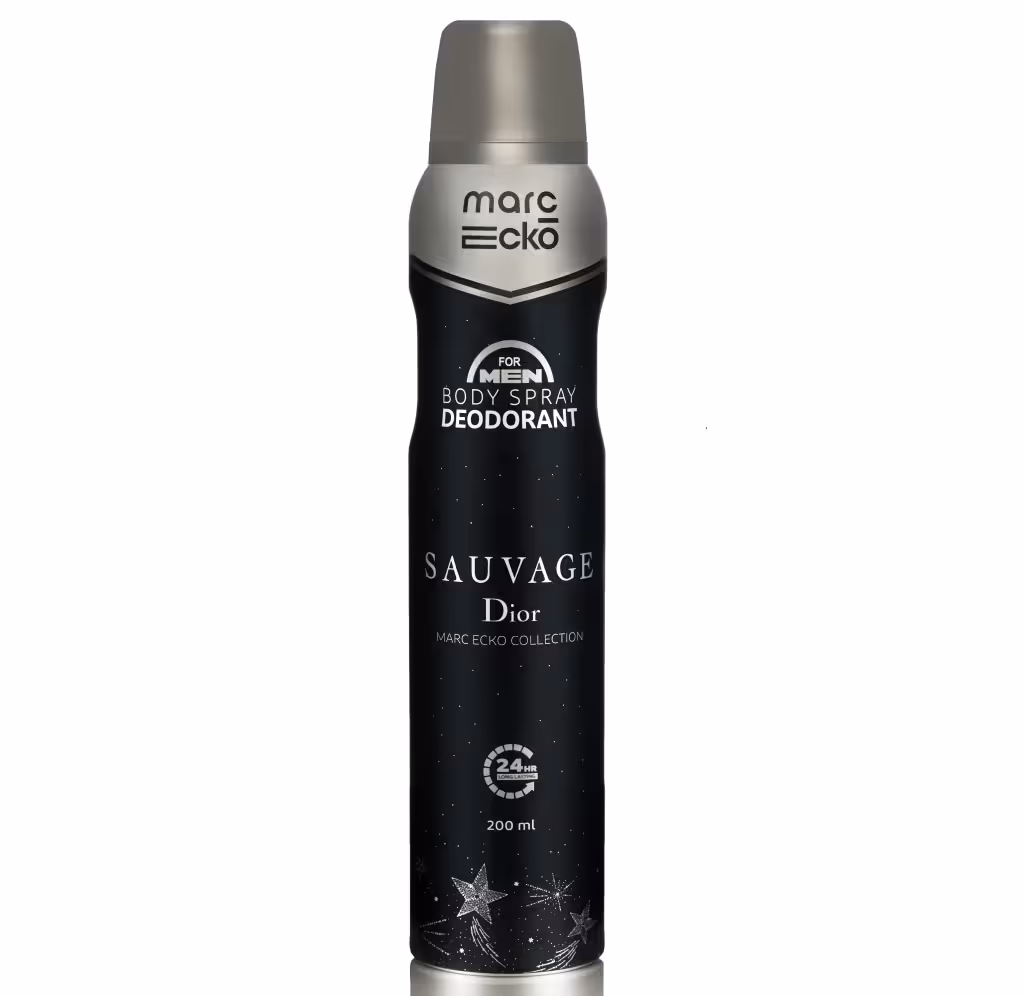 اسپری بدن مردانه مارک اکو مدل ساوج دیور  SAUVAGE Dior حجم 200 میل marc ecko
