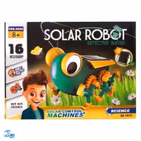 کیت آموزشی سولار ربات حشره کارآگاه مدل 1012 | Solar Robot Detective Bugsee