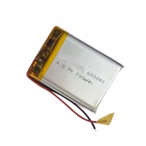 باتری پلیمر سایز 603040 ظرفیت 700 میلی آمپر
