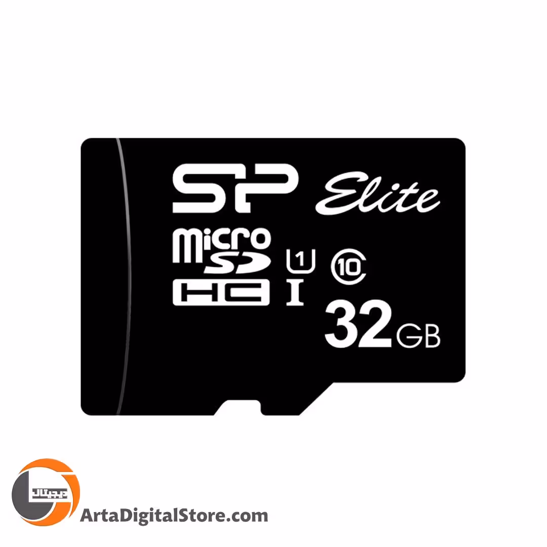 مموری کارت Memory Card Micro SD Silicon Power Elite C10 U1 32GB 100MB/s Black