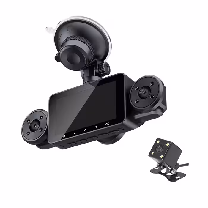 دوربین ثبت وقایع خودرو 4 لنز مدل Pro5-WiFi - ایپکی