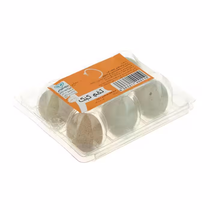 تخم کبک بسته 6 عددی