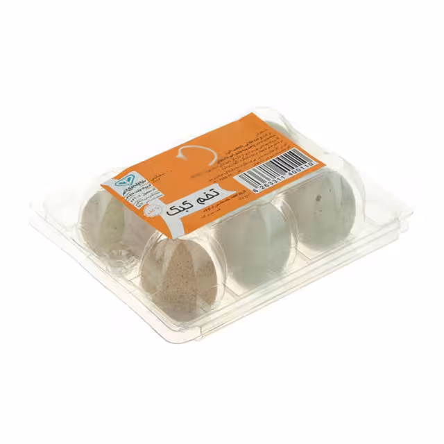 تخم کبک بسته 6 عددی