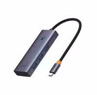 هاب 5 پورت باسئوس Baseus UltraJoy Series 5-Port Hub Docking Station Type-C To HDMI4K*1   USB3.0*3   PD*1 مدل BS-OH150