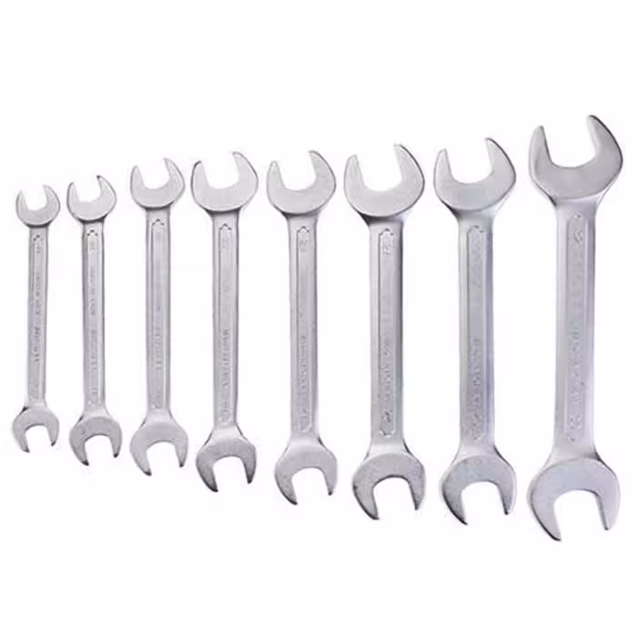 ست آچار 8 عددی دو سر تخت آتا سایز 6 تا 22 برند ATA TOOLS