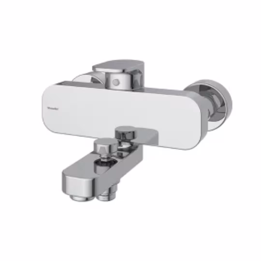 شیر حمام شودر مدل تاین کروم