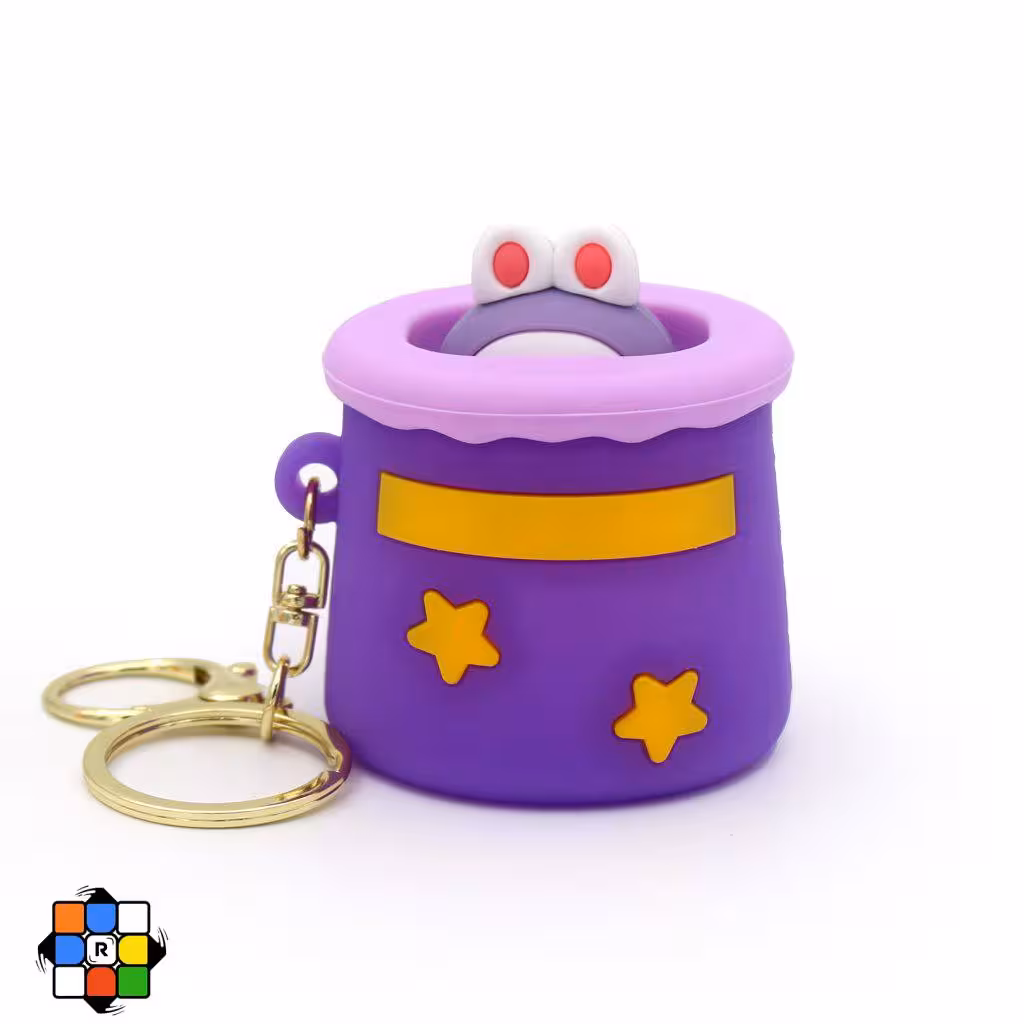 جاکلیدی ضد استرس فشاری ستاره‌ای رنگ بنفش