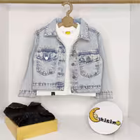 کت تک جین آبی و ذغالی دخترانه و پسرانه برند AkU