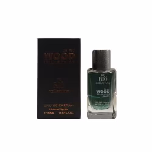 عطر ادکلن مردانه دیسکوارد ریو کالکشن مدل ریو وود مشکی (Rio Wood Black) حجم 20 میل
