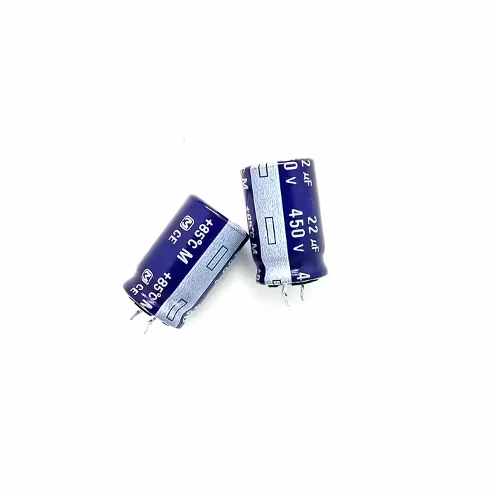 خازن 22 میکروفاراد 450 ولت ژاپنی Panasonic